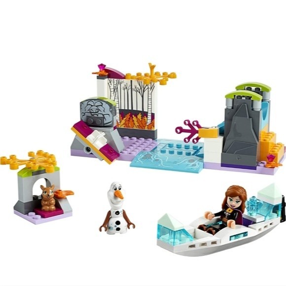 LEGO Disney Frozen II Anna’s Canoe Expedition Frozen Adventure Building Kit - Picture 1 of 13